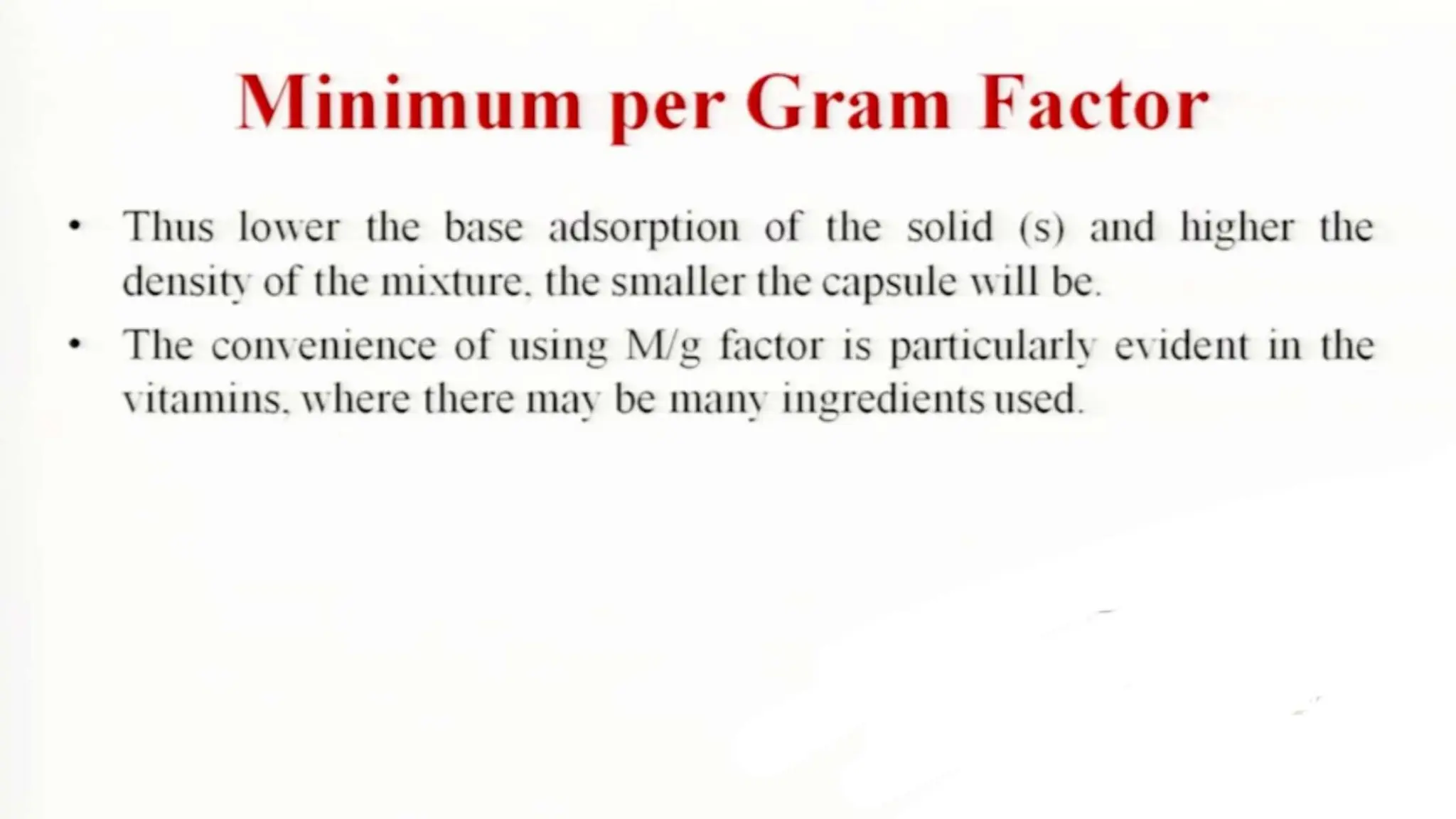 UNIT 2. CAPSULES, TYPES OF CAPSULES, ADV