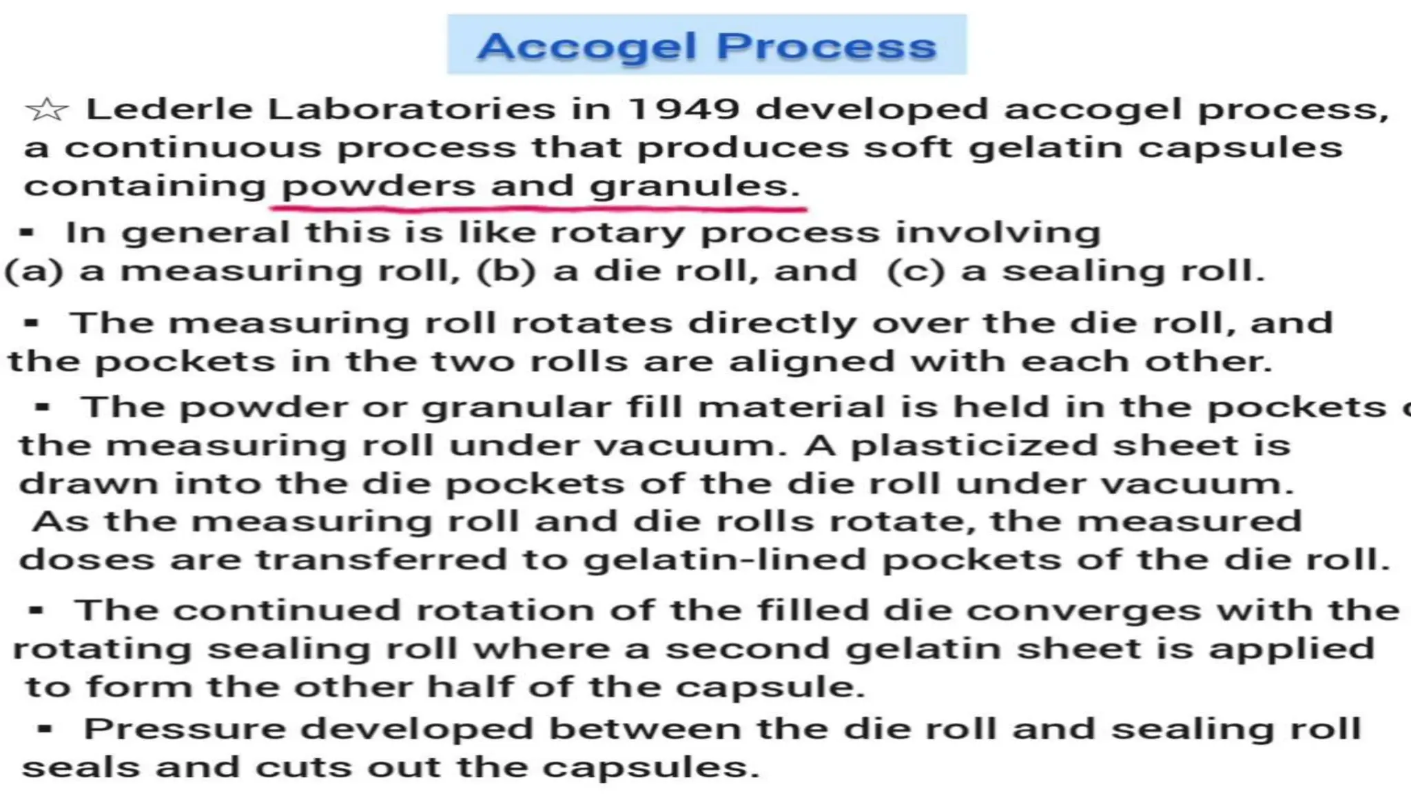 UNIT 2. CAPSULES, TYPES OF CAPSULES, ADV