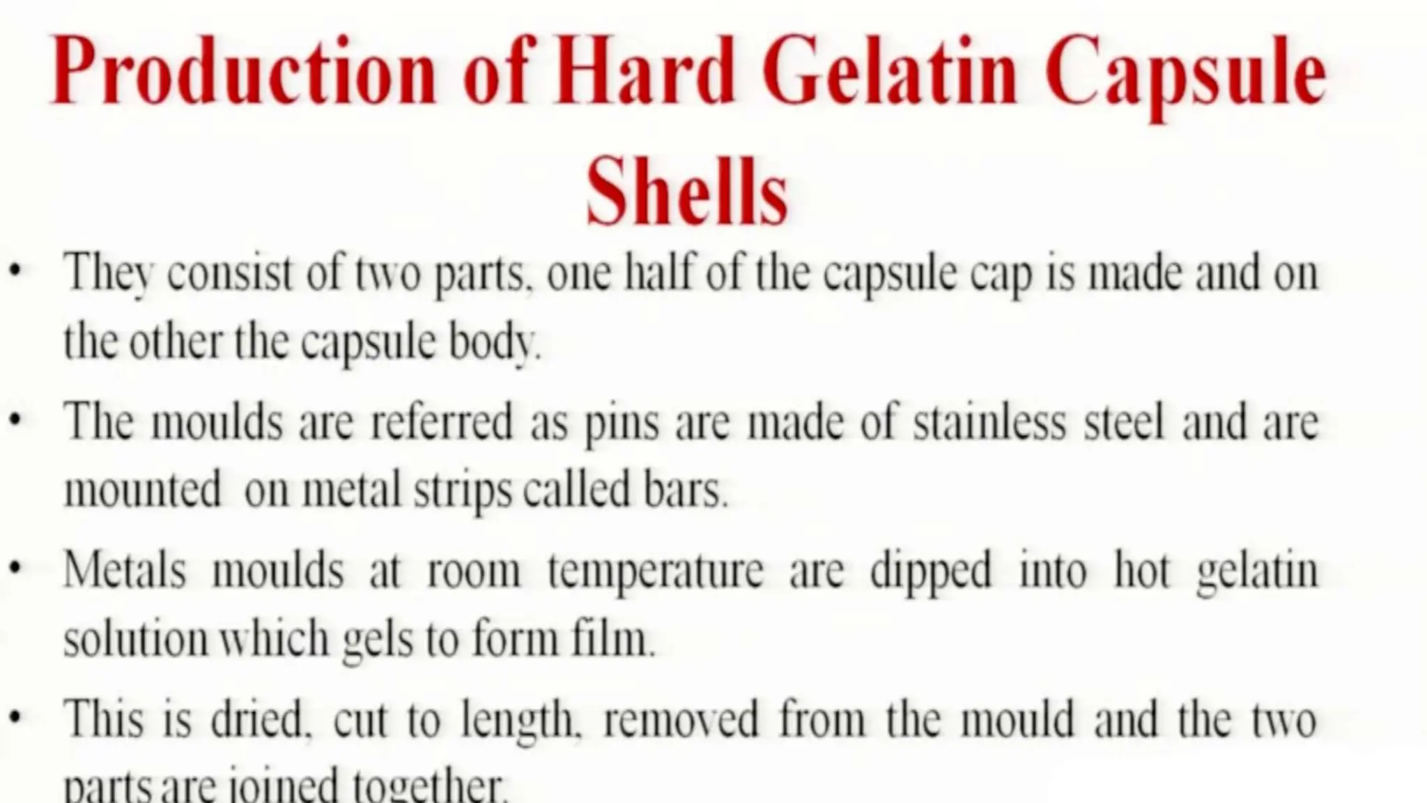 UNIT 2. CAPSULES, TYPES OF CAPSULES, ADV