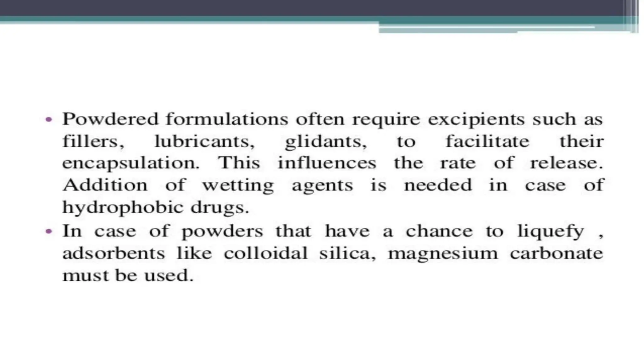 UNIT 2. CAPSULES, TYPES OF CAPSULES, ADV