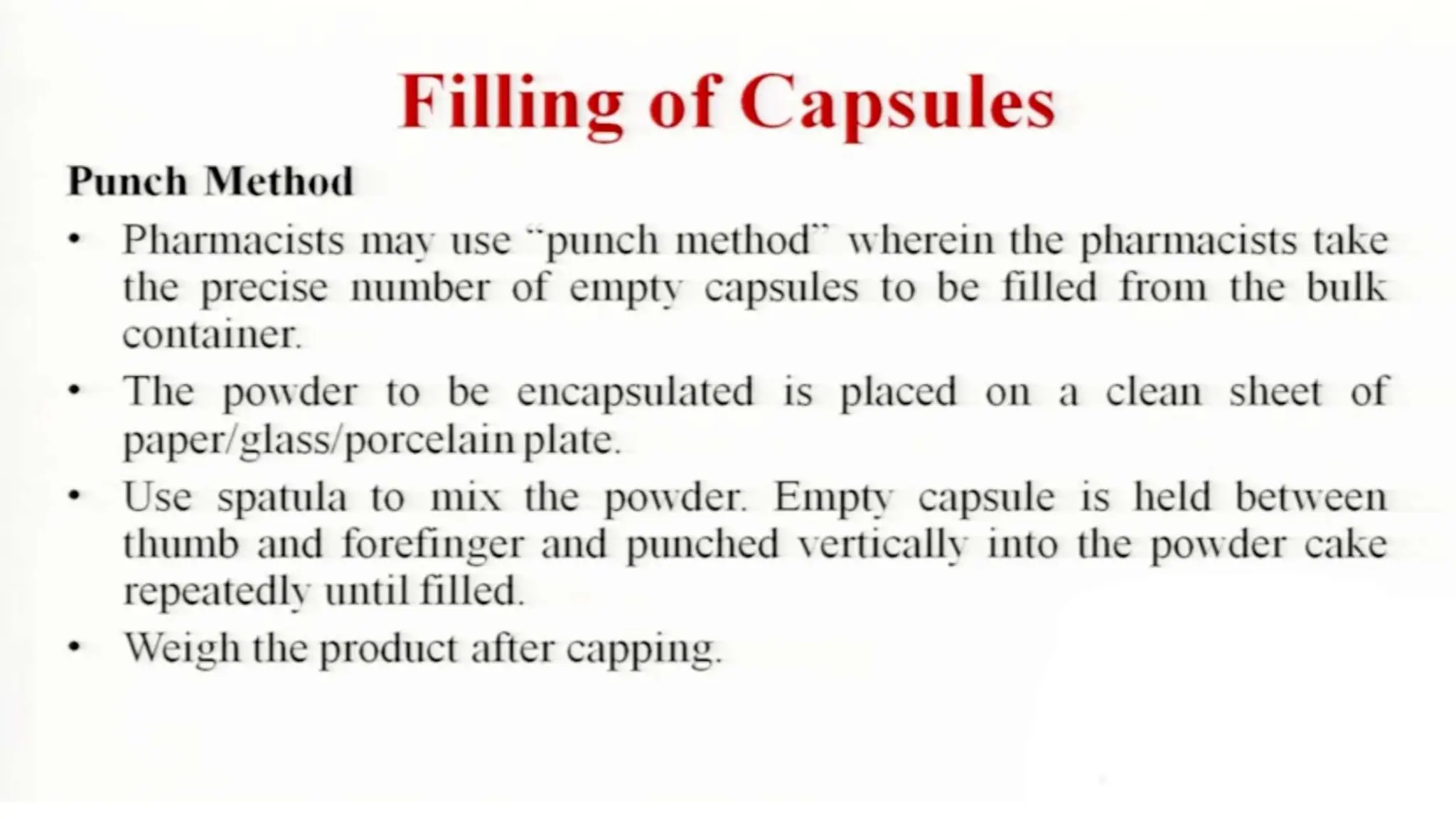 UNIT 2. CAPSULES, TYPES OF CAPSULES, ADV