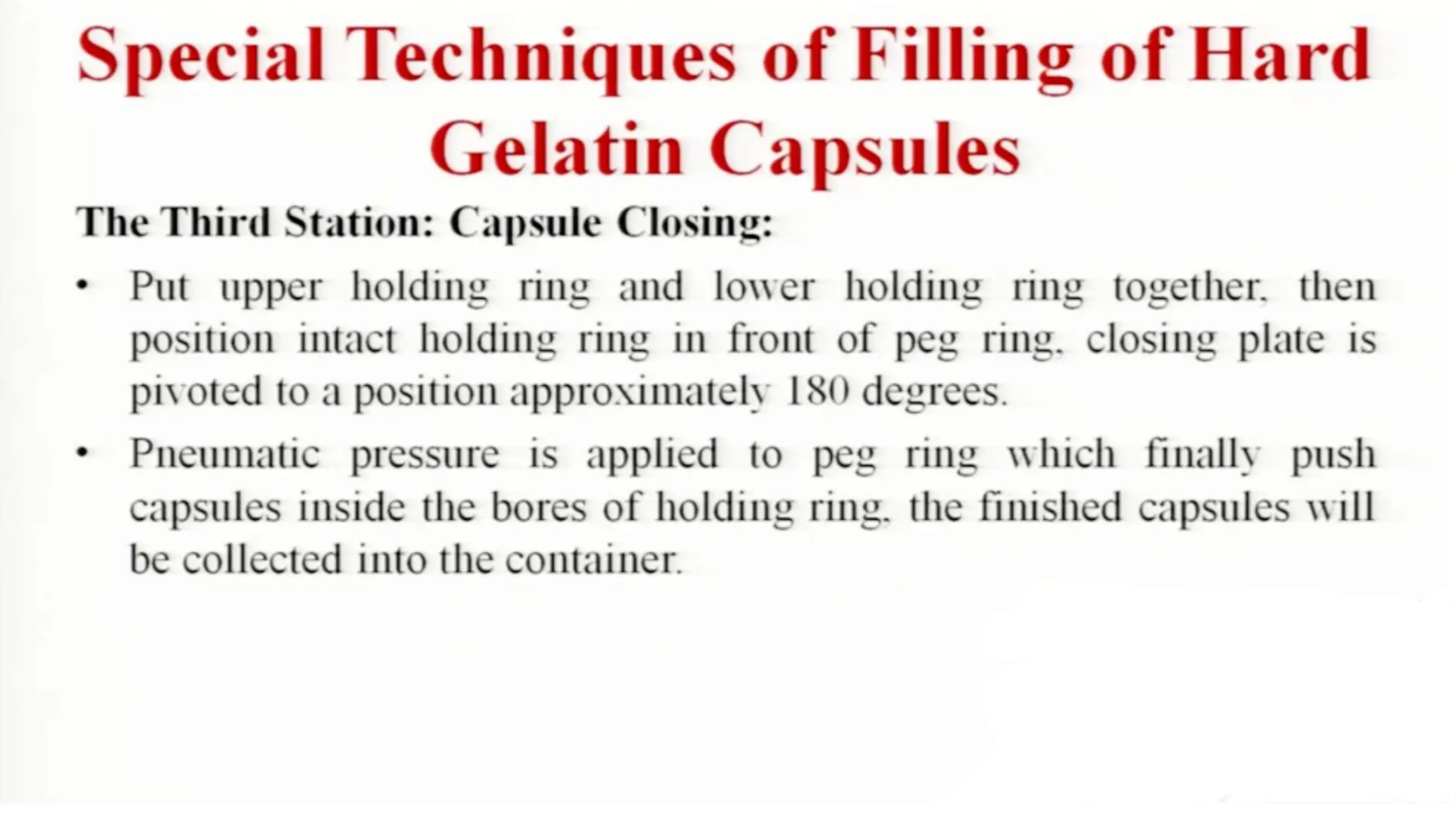 UNIT 2. CAPSULES, TYPES OF CAPSULES, ADV