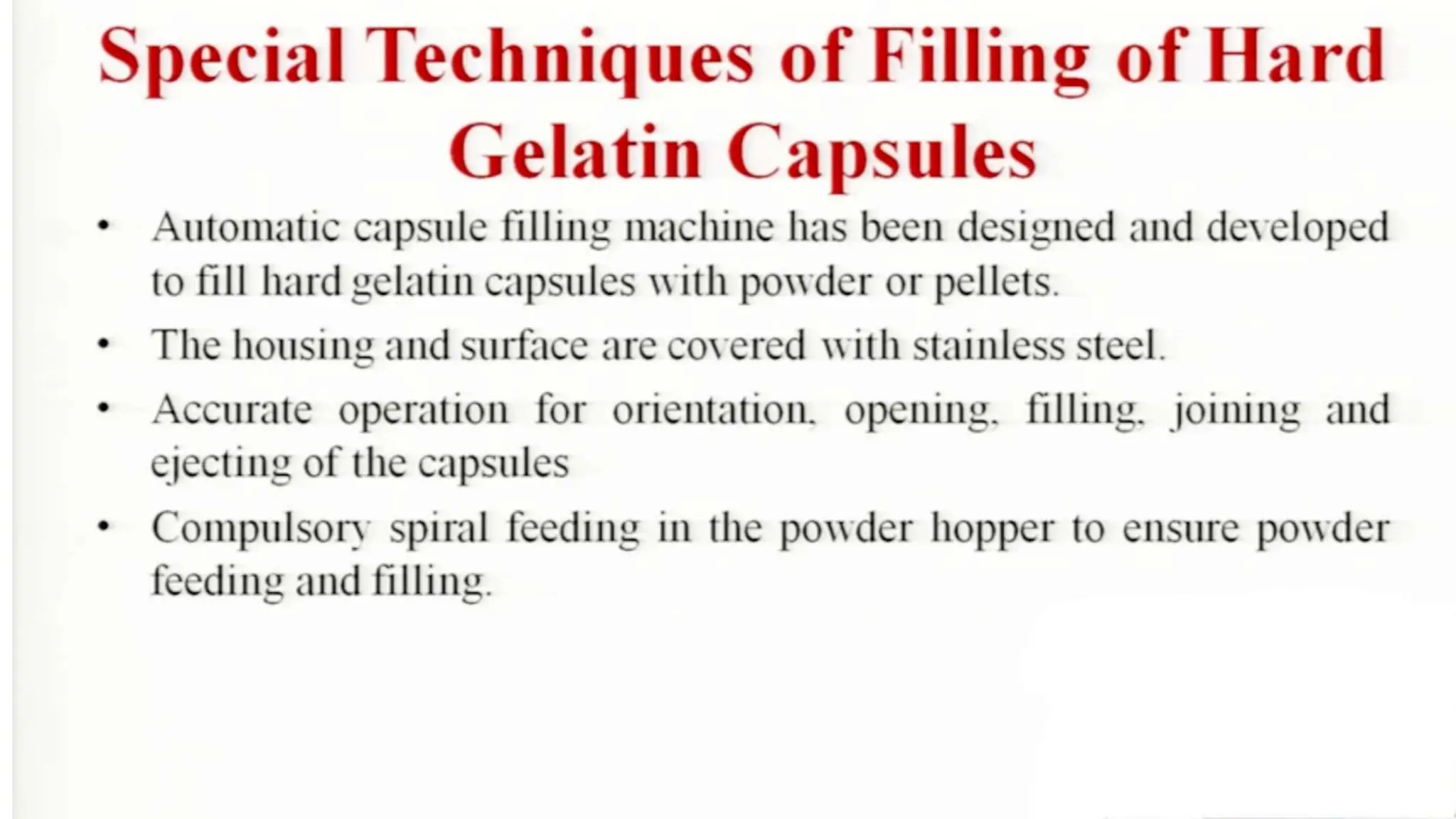 UNIT 2. CAPSULES, TYPES OF CAPSULES, ADV