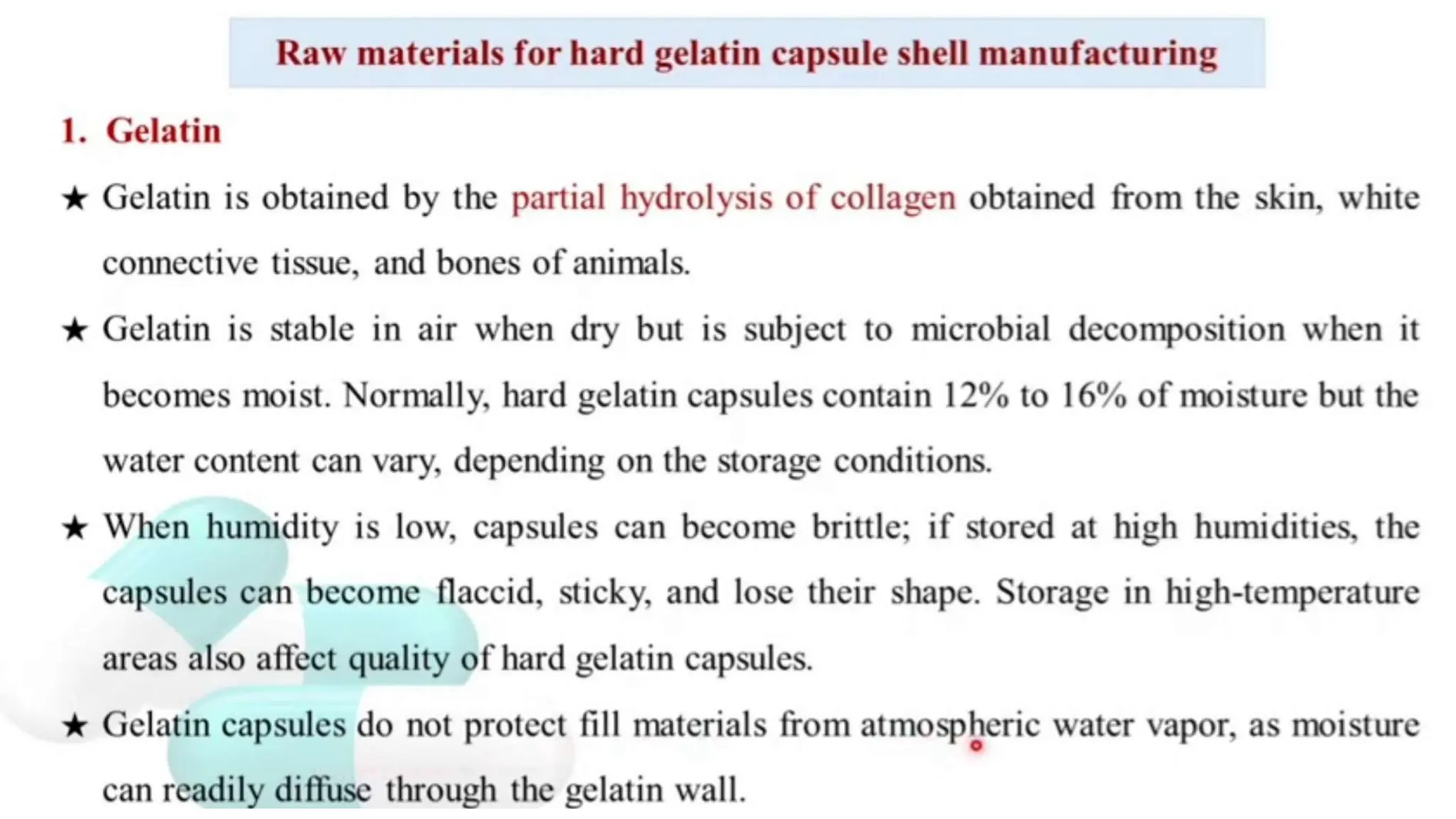 UNIT 2. CAPSULES, TYPES OF CAPSULES, ADV