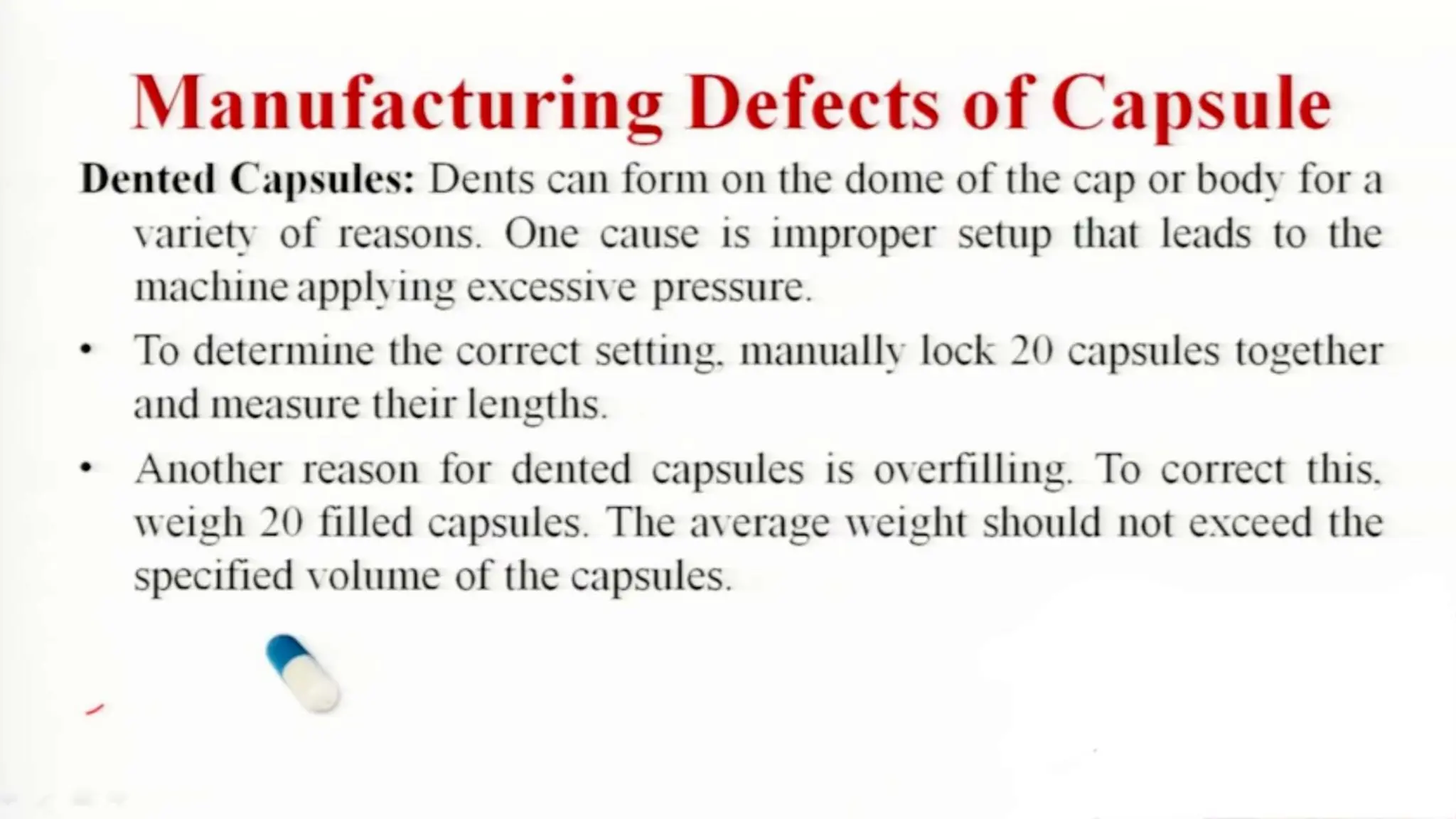 UNIT 2. CAPSULES, TYPES OF CAPSULES, ADV