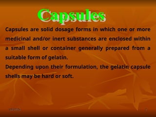Comprehensive Guide to Hard Gelatin Capsule Preparation and Filling ...