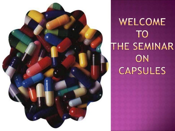 Capsules ppt by sameera