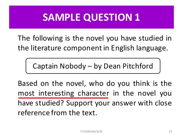 Captain Nobody Answering Techniques