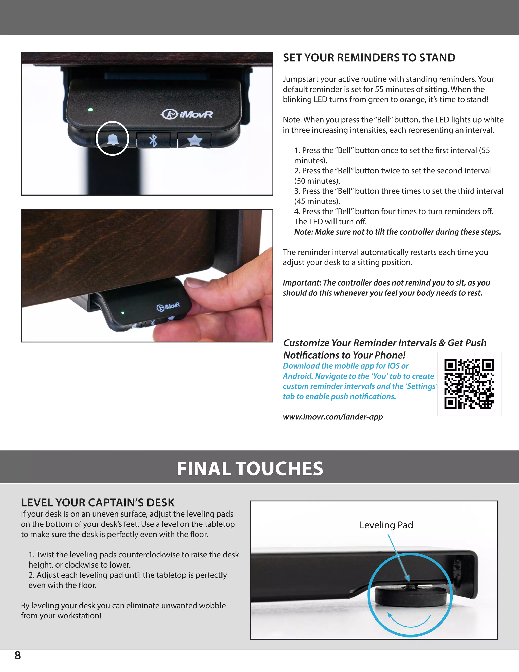 Control Desk User Guide.pdf Captain's Desk Standing Desk Instruction Manual | PDF | Computer ...