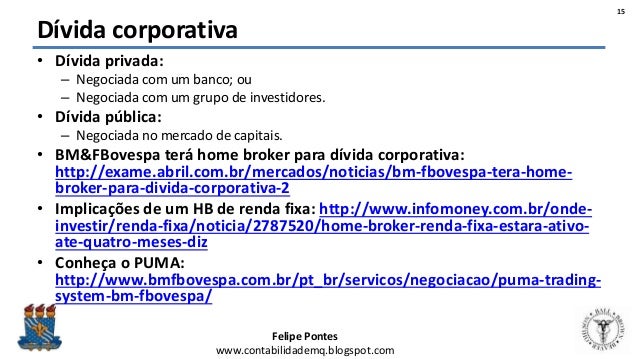 Puma trading system bm fbovespa