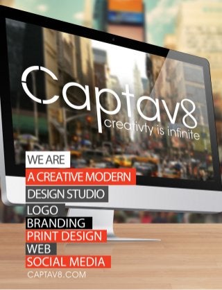 Branding Agency Comapny Brochure - Captav8 Digital Networks