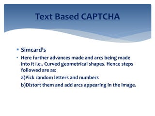 Captcha | PPTX