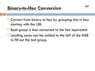 capter 2 of number system operation in digital | PPT