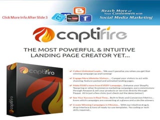 Captifire the List Building System
