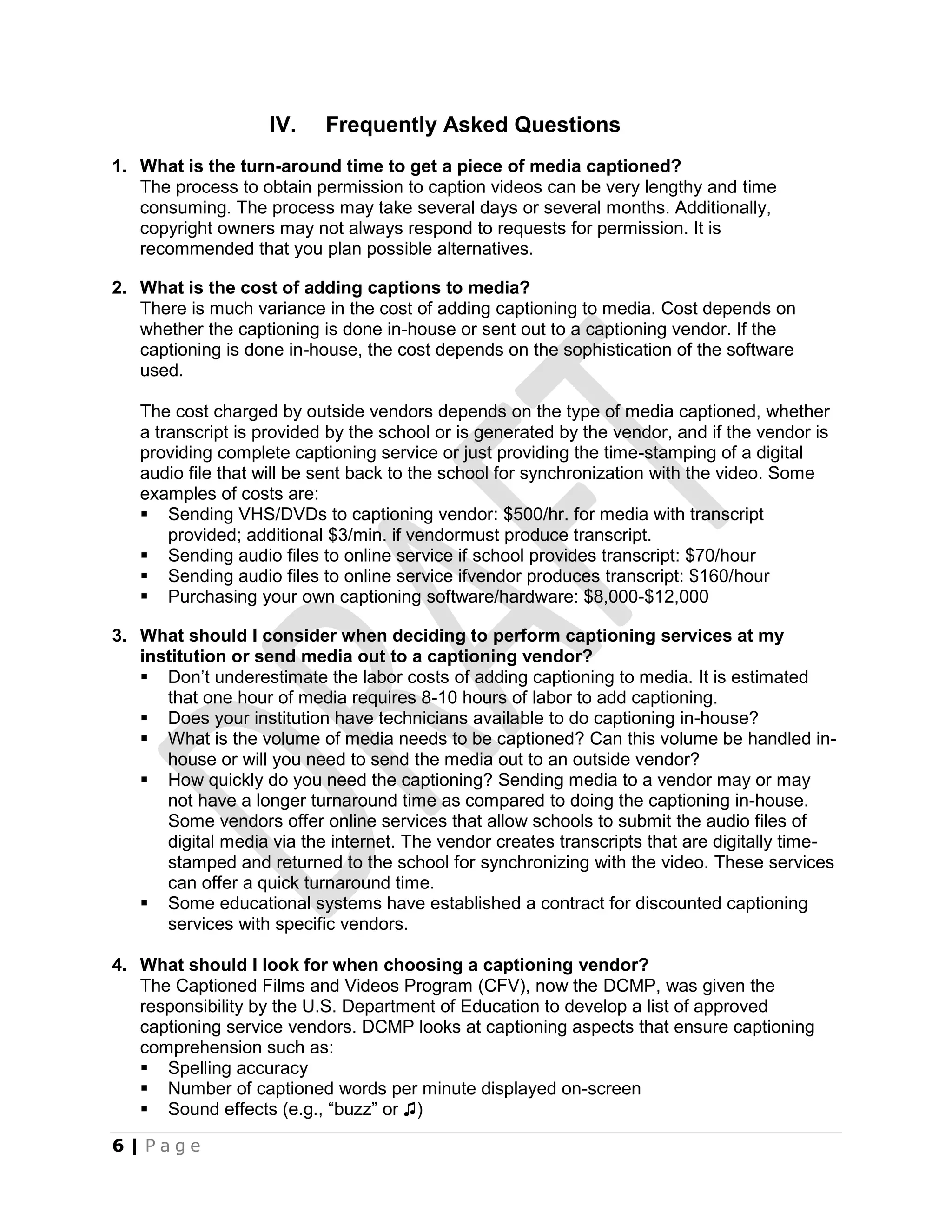 Captioning existing media