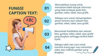 Comprehensive Guide to Caption Text: Definitions, Types, and Functions ...