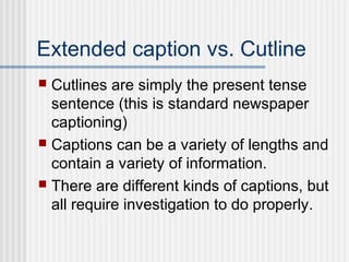 Caption writing | PPT