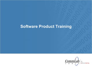 Software Product Training 