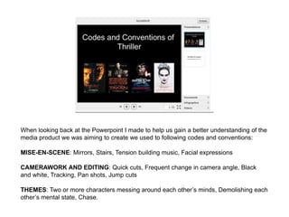 When looking back at the Powerpoint I made to help us gain a better understanding of the
media product we was aiming to cr...