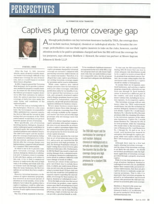 Captives Plug Terror Coverage Gap by Matthew Howard