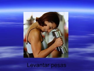 Levantar pesas 
