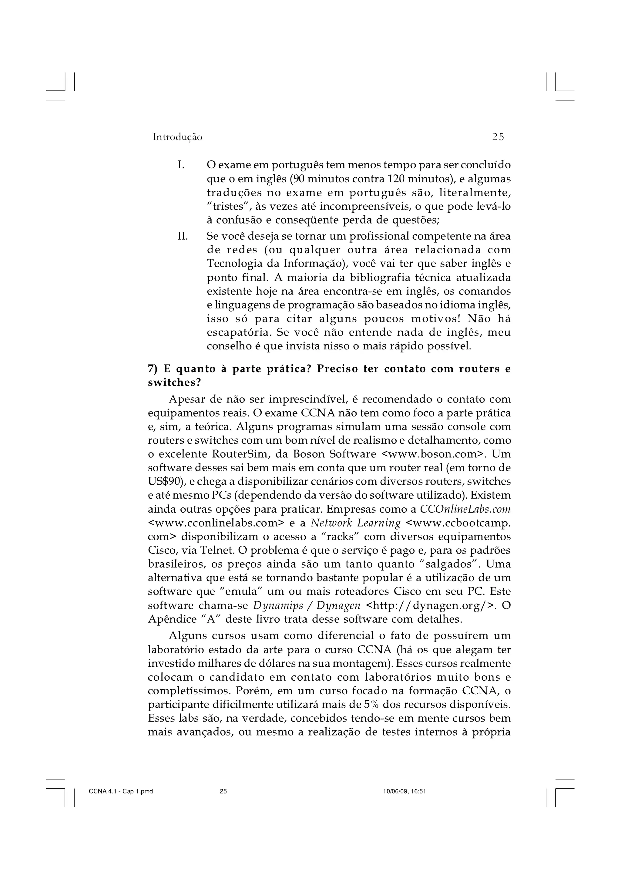 CCNA 4.1 - Capítulo 01   introdução