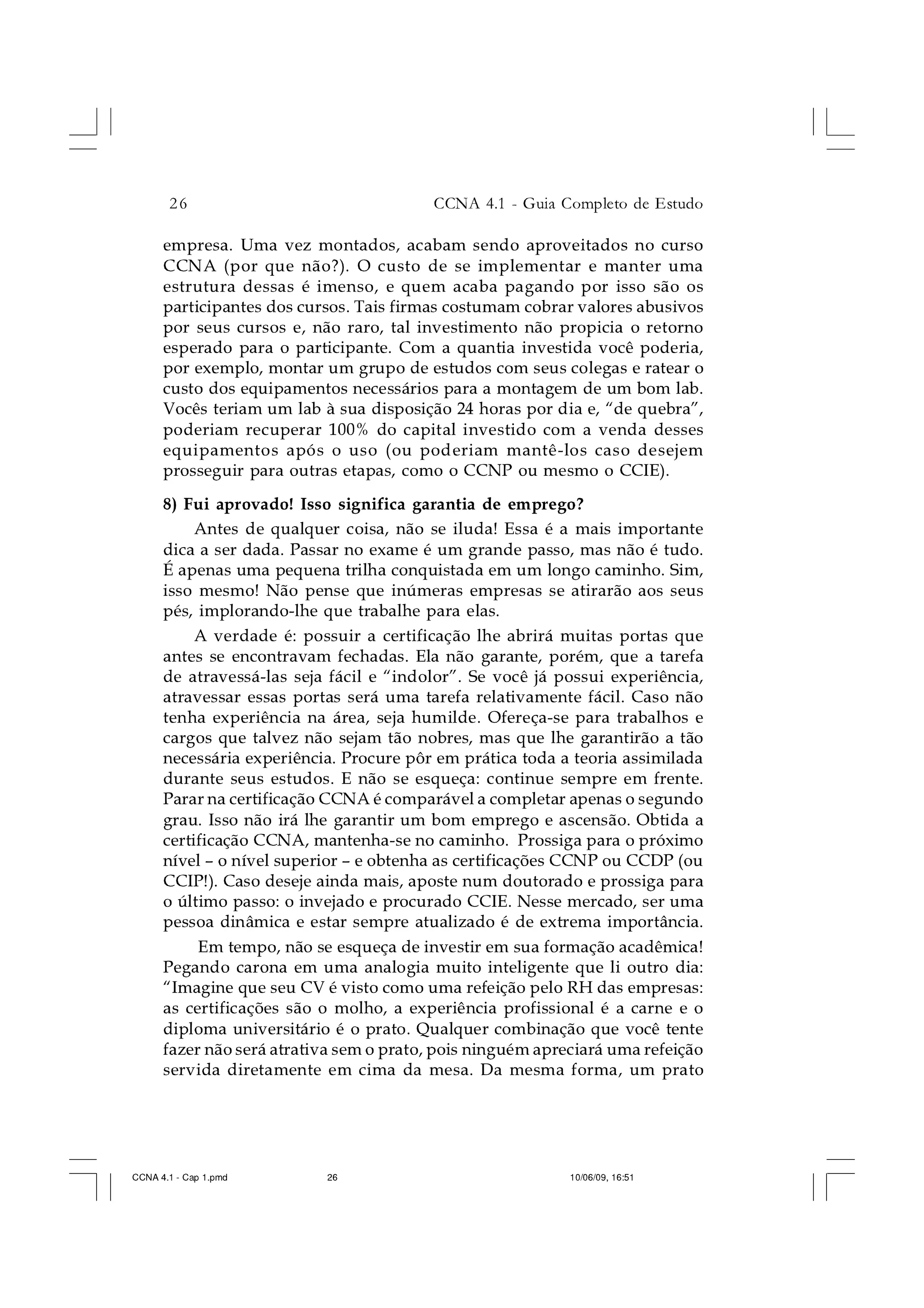 CCNA 4.1 - Capítulo 01   introdução