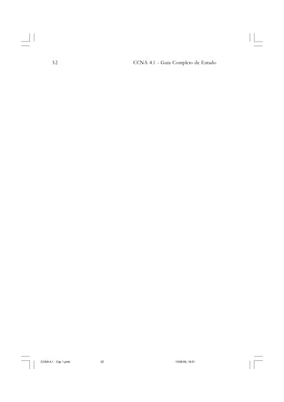 CCNA 4.1 - Capítulo 01   introdução