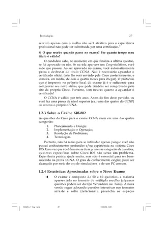 CCNA 4.1 - Capítulo 01   introdução