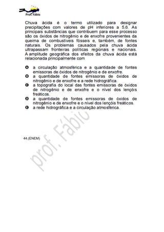 44.(ENEM)
Prof. Fábio
 