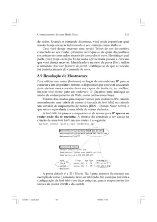 CCNA 4.1 - Capítulo 08   gerenciamento de uma rede cisco