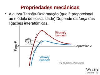 Capítulo 08 - Propriedades mecânicas dos materiais.ppt