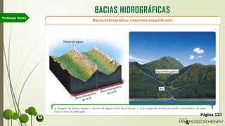 Professor Henry
BACIAS HIDROGRÁFICAS
Página 123
 