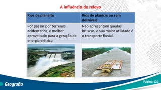 A influência do relevo
Página 123
 