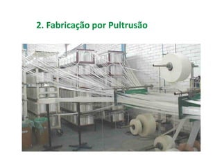 2. Fabricação por Pultrusão
 