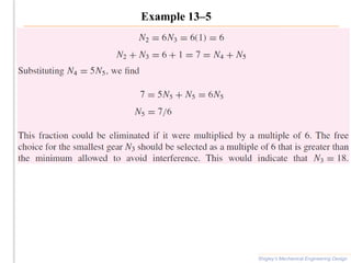 Example 13–5
Shigley’s Mechanical Engineering Design
 