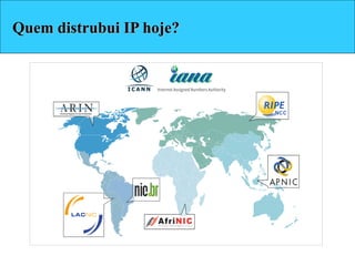 Quem distribui IP hoje?Quem distrubui IP hoje?
 