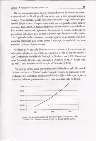 (Capítulo 1)visão geral do atual estágio da ead