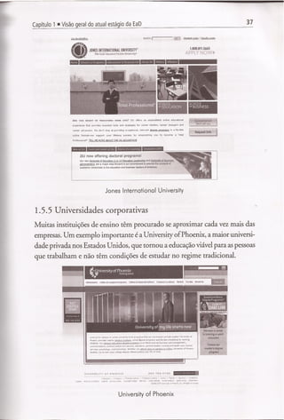 (Capítulo 1)visão geral do atual estágio da ead