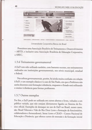 (Capítulo 1)visão geral do atual estágio da ead