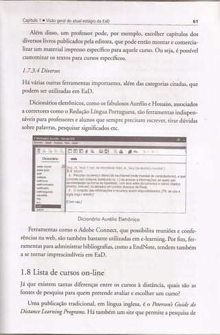 (Capítulo 1)visão geral do atual estágio da ead