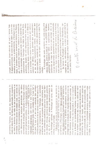 Capítulo 2 - A visão Liberal do Homem - De Sofia C D Oliveira 