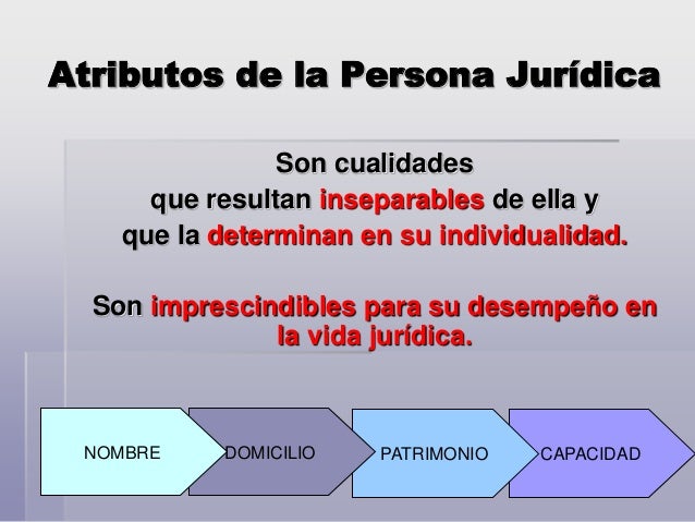Capítulo 2 persona jurídica clases 1 y 2