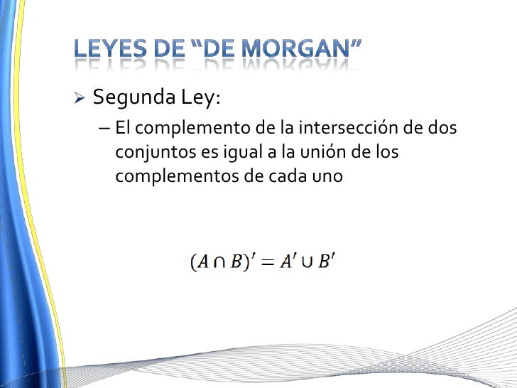 Ley de Intersección de conjuntos Platzi