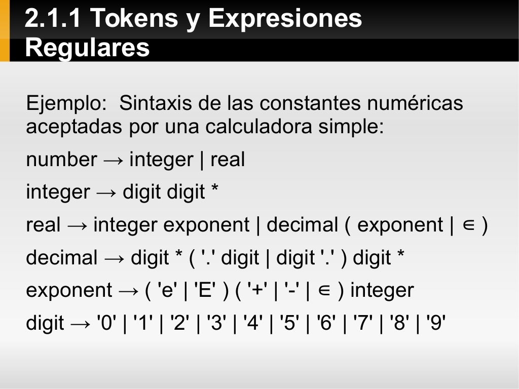 sintaxis de los lenguajes de programación