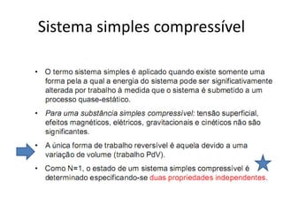 Sistema simples compressível
 