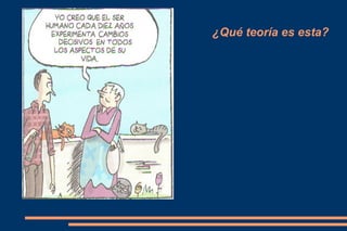 ¿Qué teoría es esta?
 
