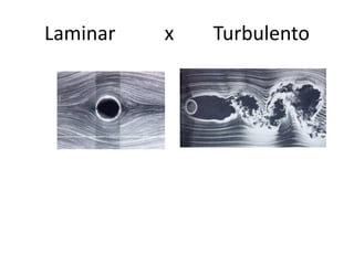 Laminar   x   Turbulento
 