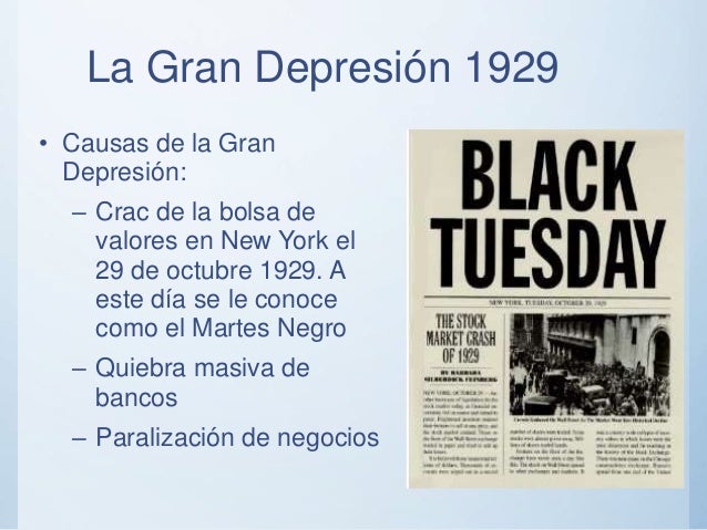 an overview of the black tuesday during the american depression During the four days of the crash more than $100 billion had disappeared from the american how black tuesday helped cause the great depression black tuesday. an overview of the black tuesday during the american depression During the four days of the crash more than $100 billion had disappeared from the american how black tuesday helped cause the great depression black tuesday.