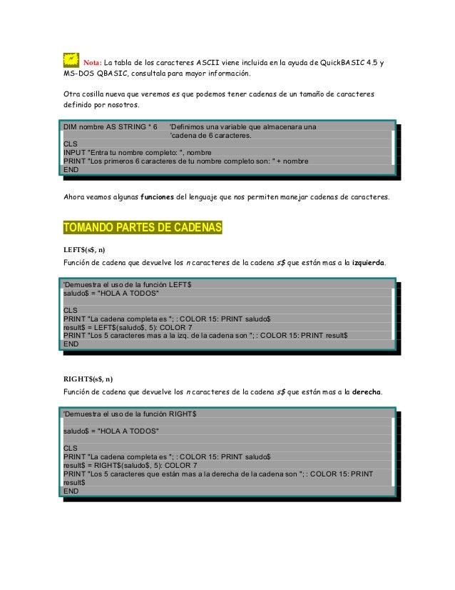 manipulacion de cadenas en c cap 237 tulo 6 qbasic manipulaci 243 n de cadenas de texto manipulacion de cadenas en c cap 237 tulo 6 qbasic manipulaci 243 n de cadenas de texto